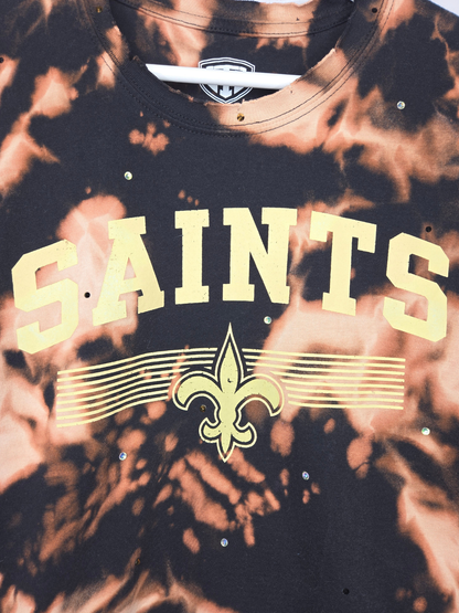 New Orleans Saints Crop Top- XL