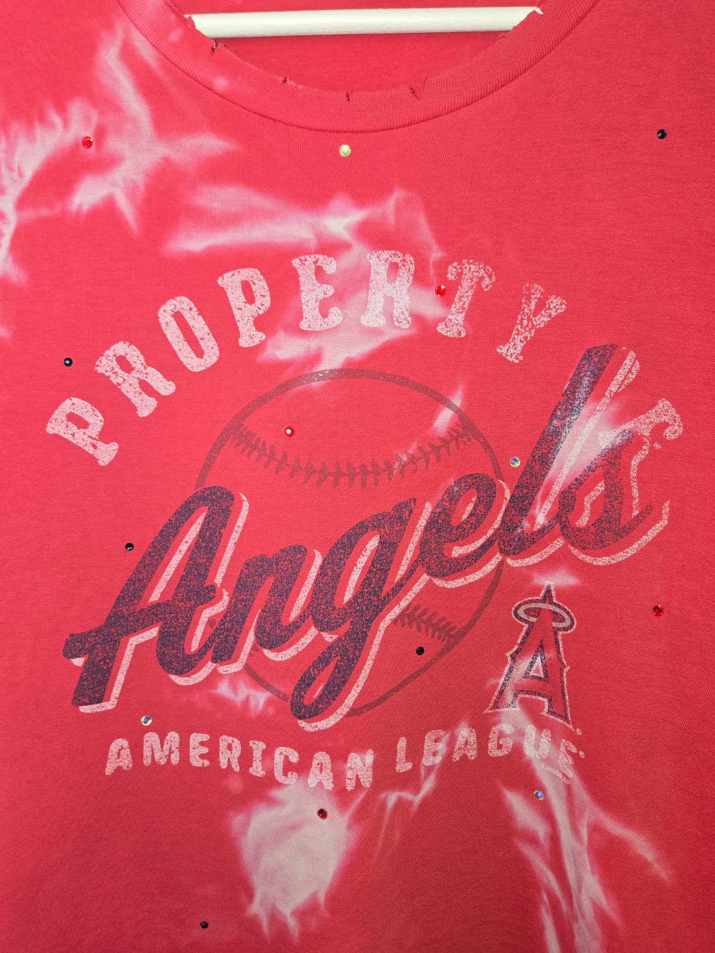 Los Angeles Angels Crop Top - Large