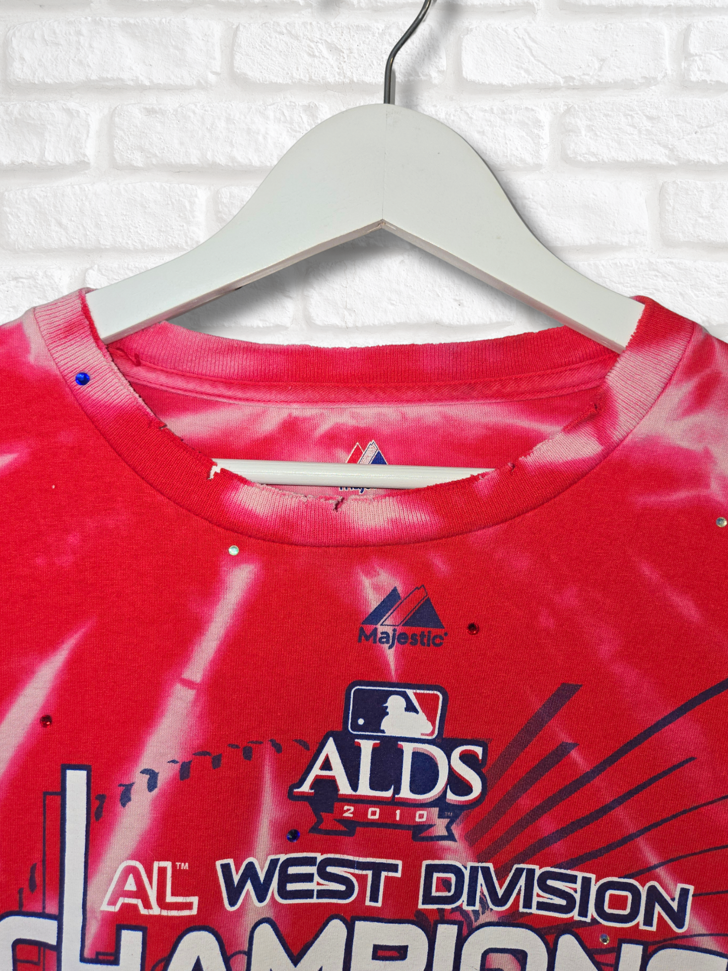 Texas Rangers Crop Top- Large