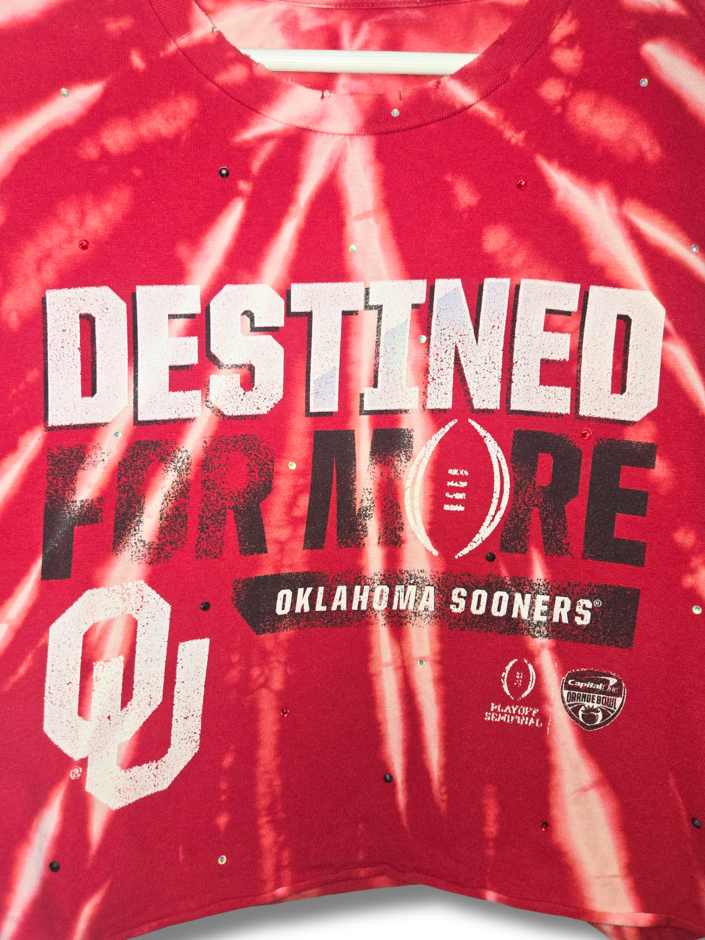 Oklahoma Sooners Crop Top- Medium
