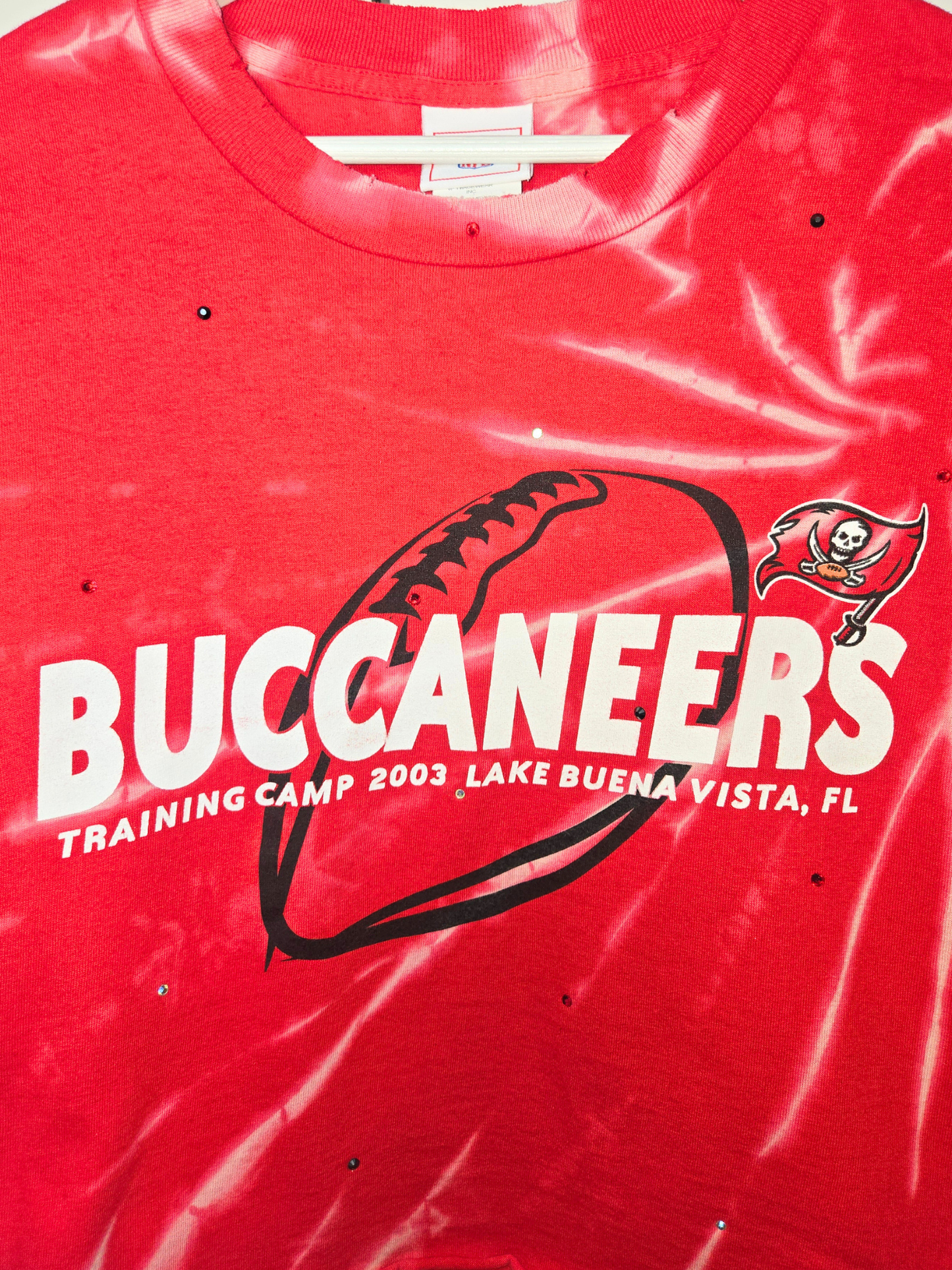 Tampa Bay Buccaneers Crop Top- Large
