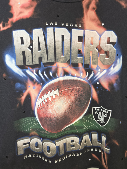 Las Vegas Raiders Crop Top- XL