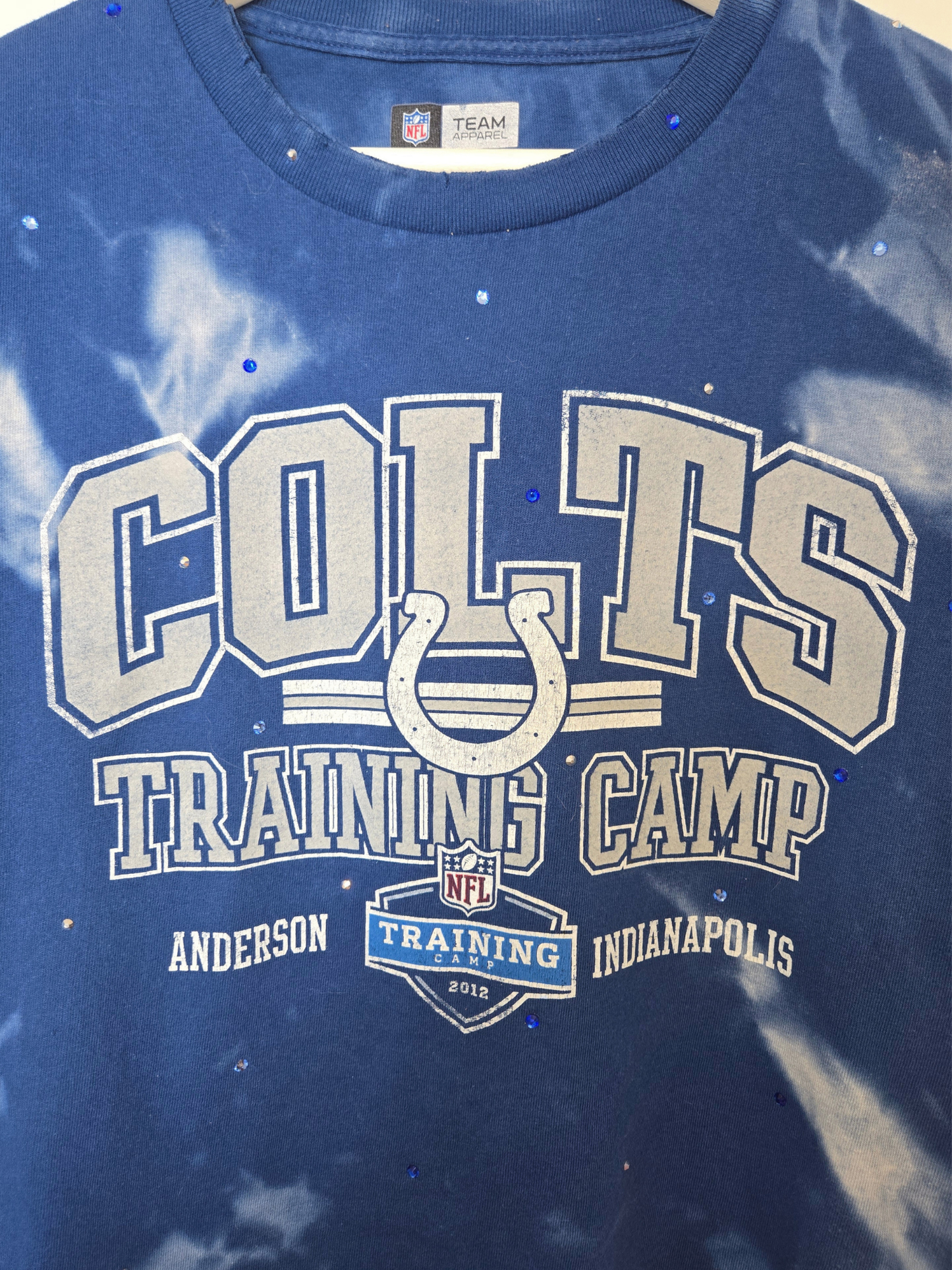 Indianapolis Colts Crop Top- Large