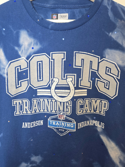 Indianapolis Colts Crop Top- Large