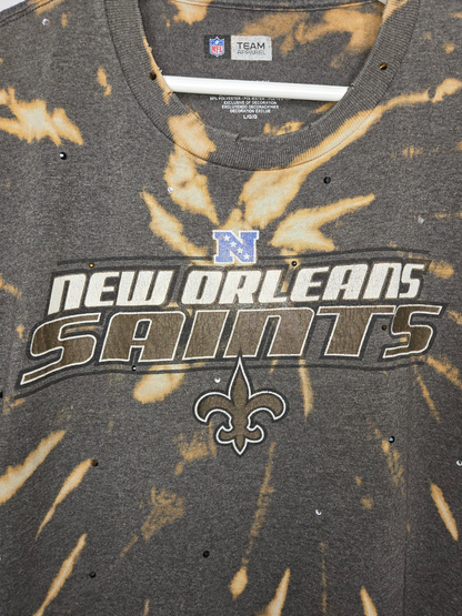 New Orleans Saints Crop Top- Large