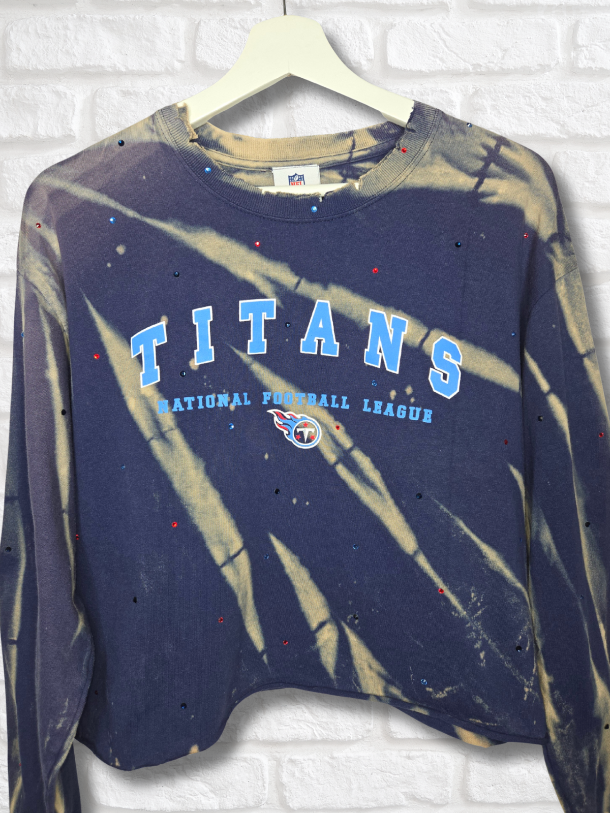 Tennessee Titans Crop Top-Large