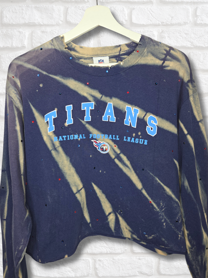 Tennessee Titans Crop Top-Large