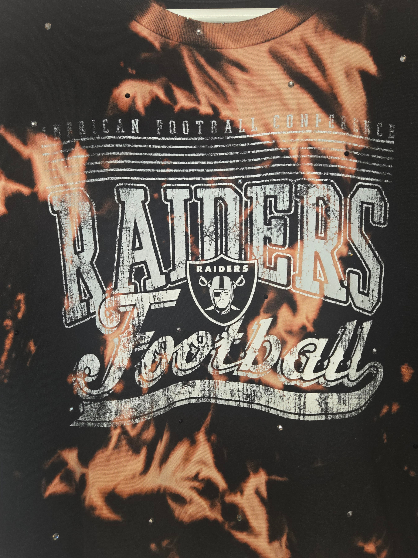 Las Vegas Raiders Crop Top- Large