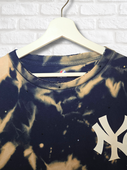New York Yankees Crop Top- XL