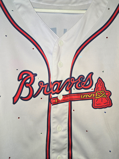 Atlanta Braves Crop Jersey- XL