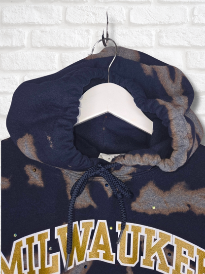 Milwaukee Brewers Crop Hoodie- Medium