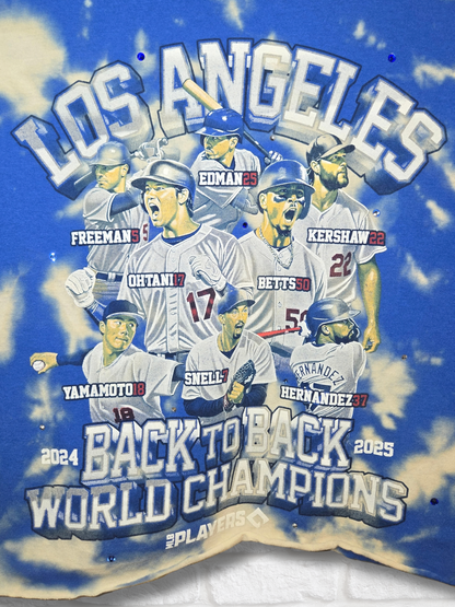 Los Angeles Dodgers Crop Top  - Large