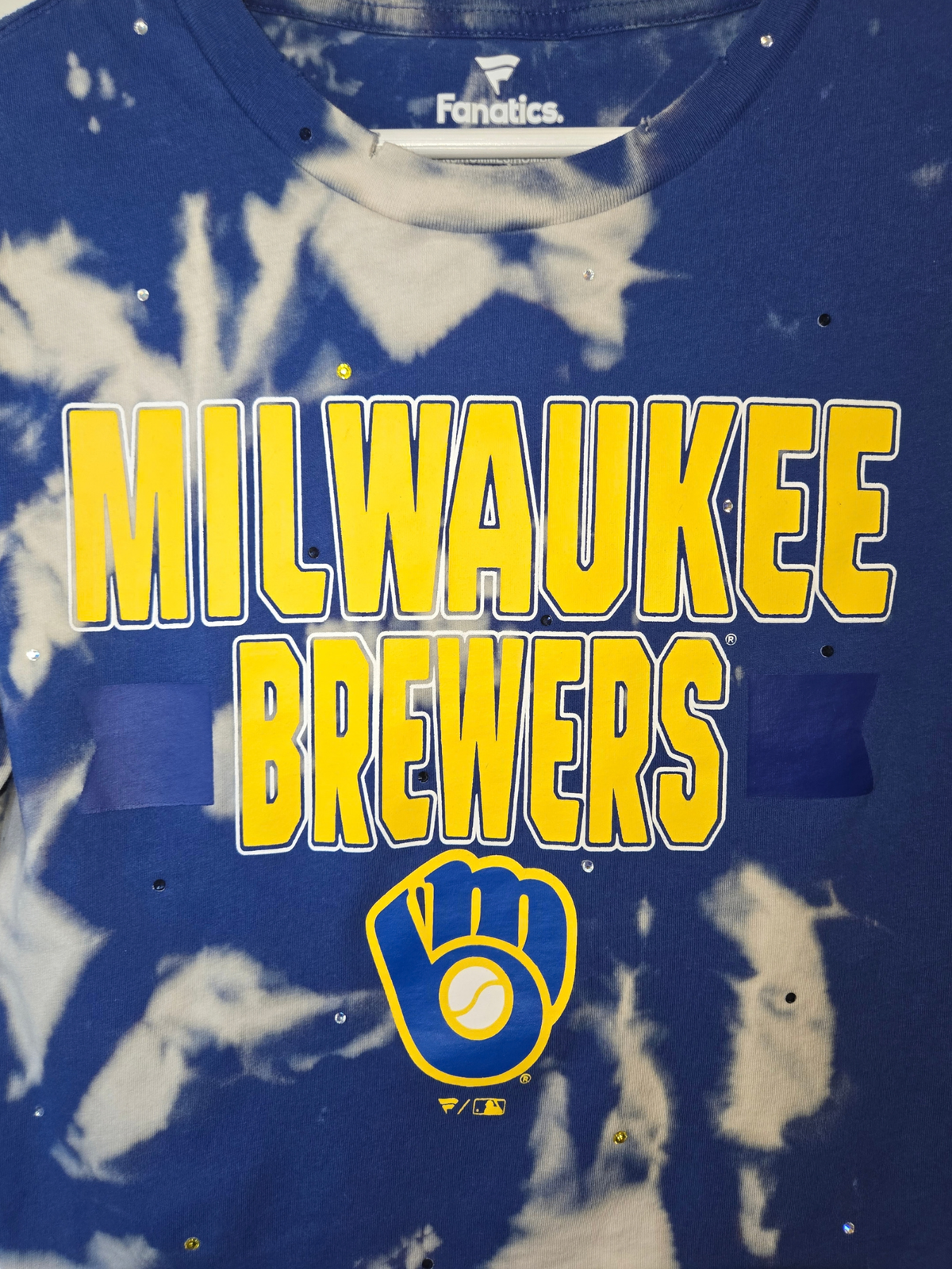 Milwaukee Brewers Crop Top- Medium