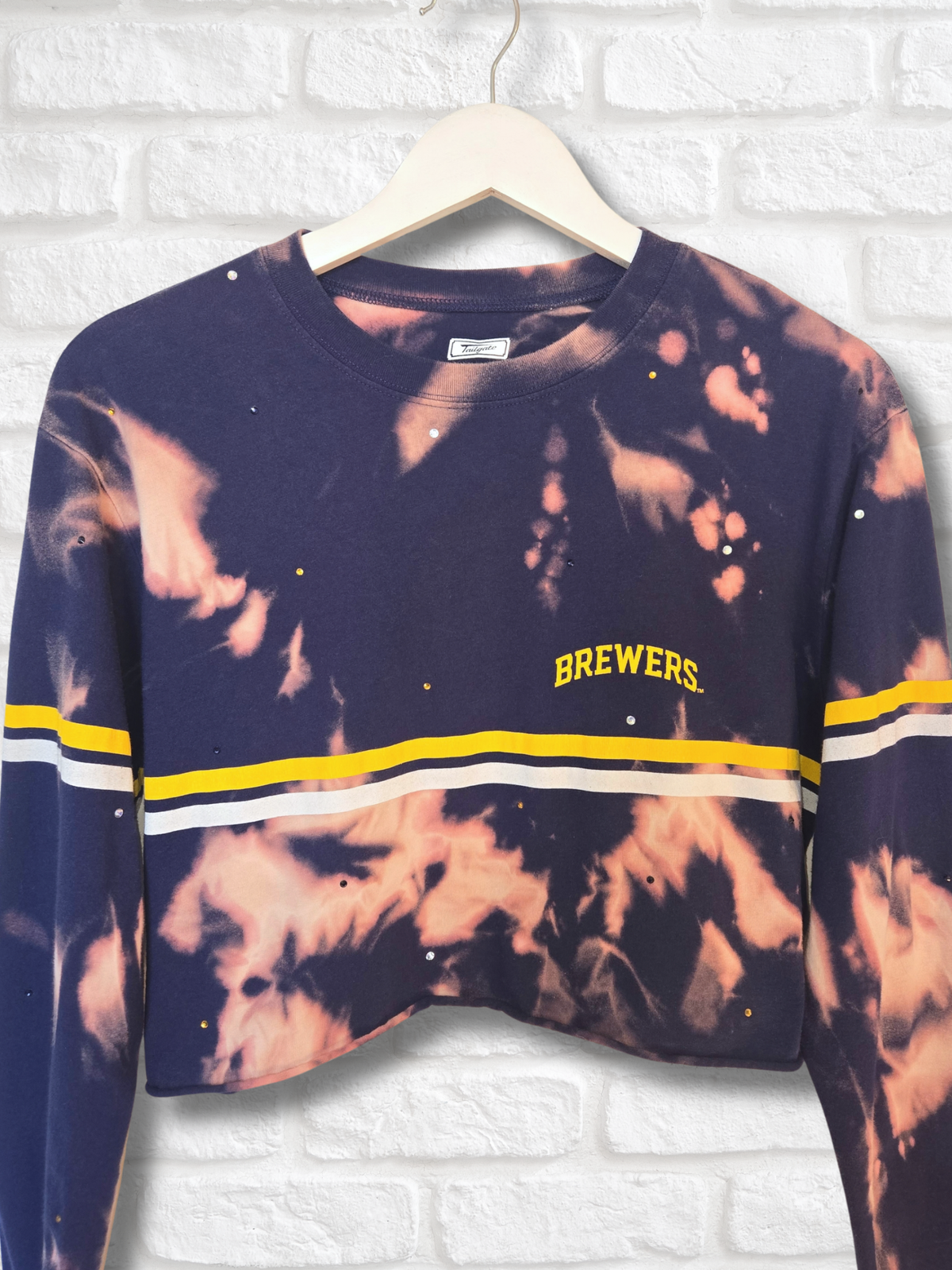 Milwaukee Brewers Crop Top- Small