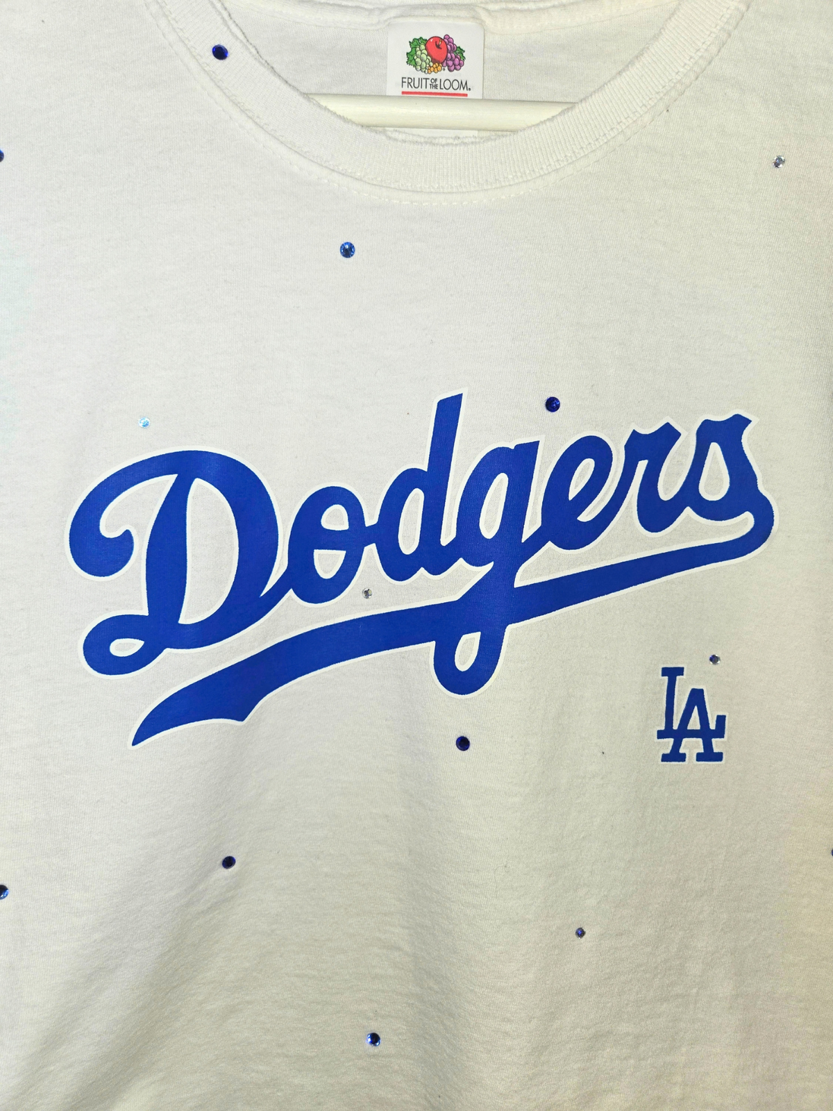 Los Angeles Dodgers Crop Top- Medium