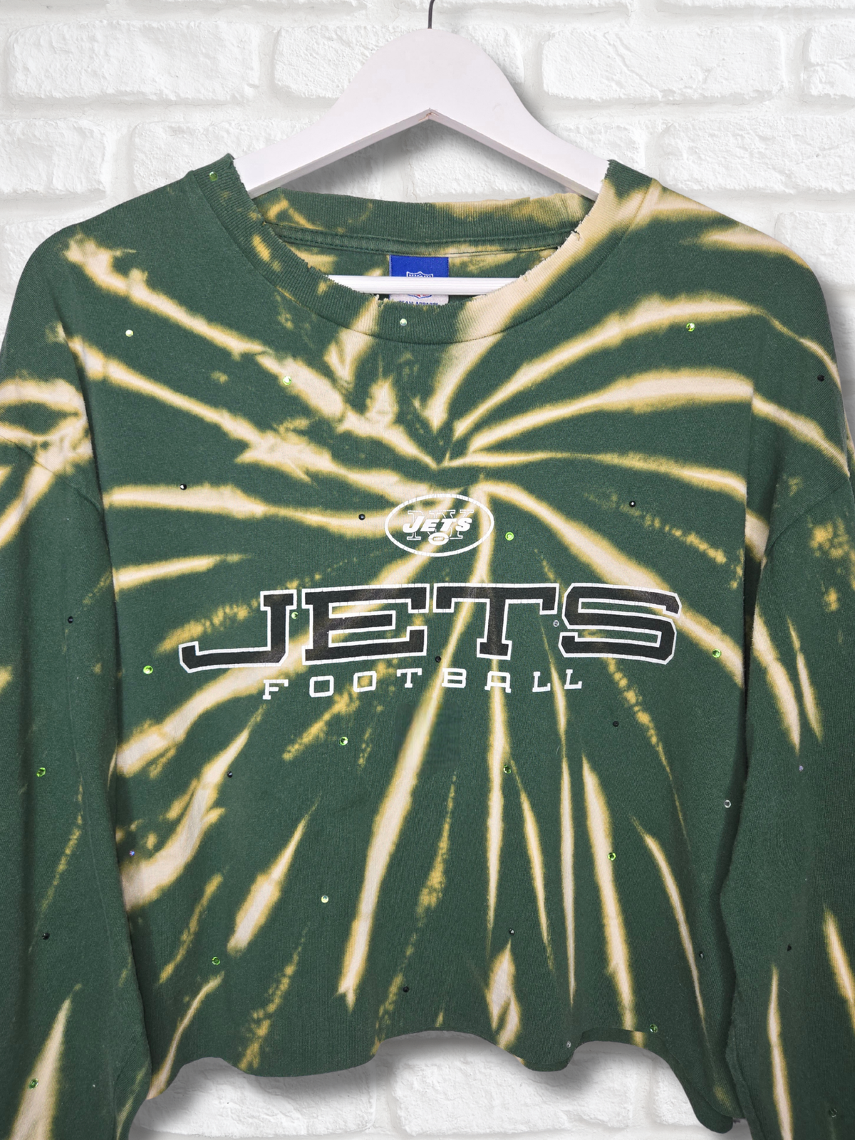 New York Jets Crop Top- Large