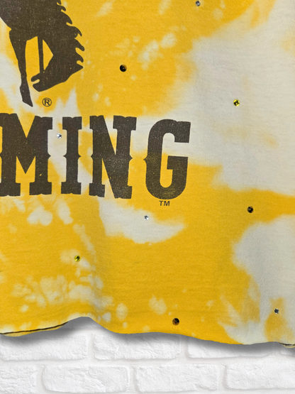 Wyoming Cowboys Crop Top- Large