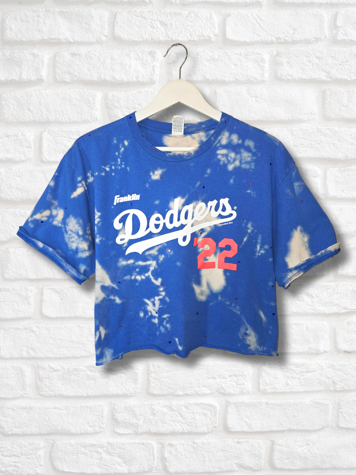 Los Angeles Dodgers Crop Top  - Large
