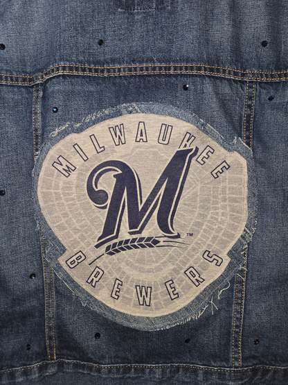 Milwaukee Brewers Loose Fit Jacket- XL