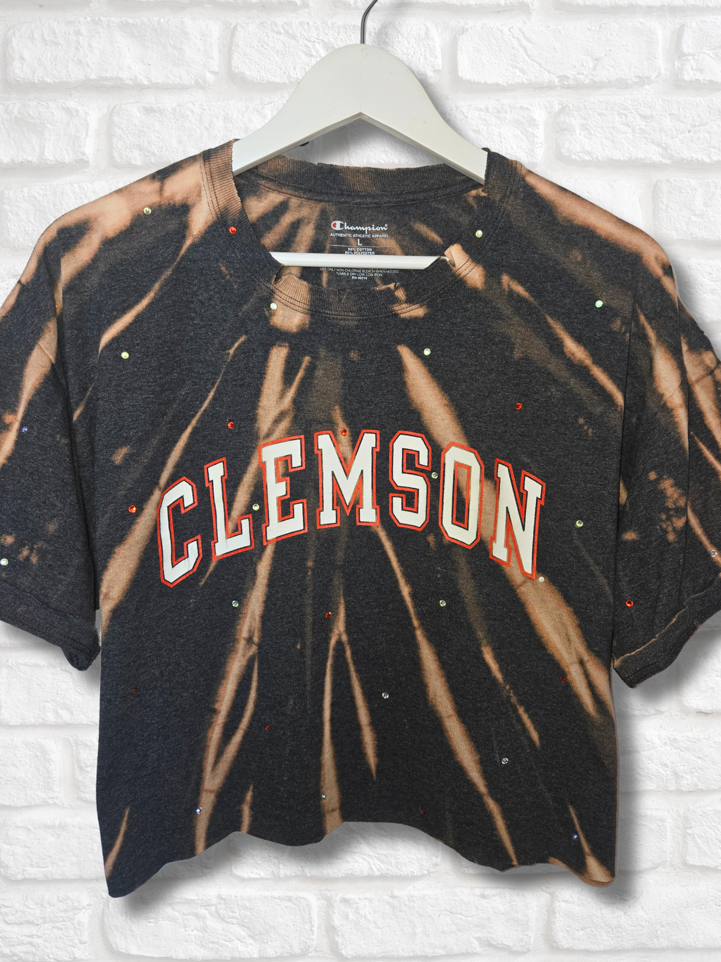 Clemson Tigers Crop Top- Large