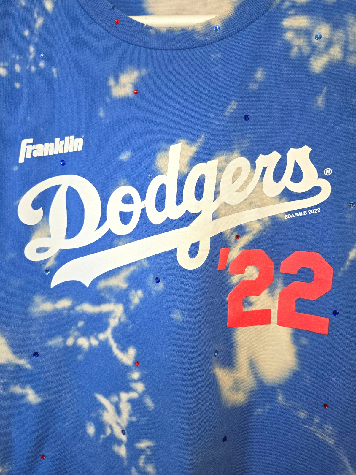 Los Angeles Dodgers Crop Top  - Large