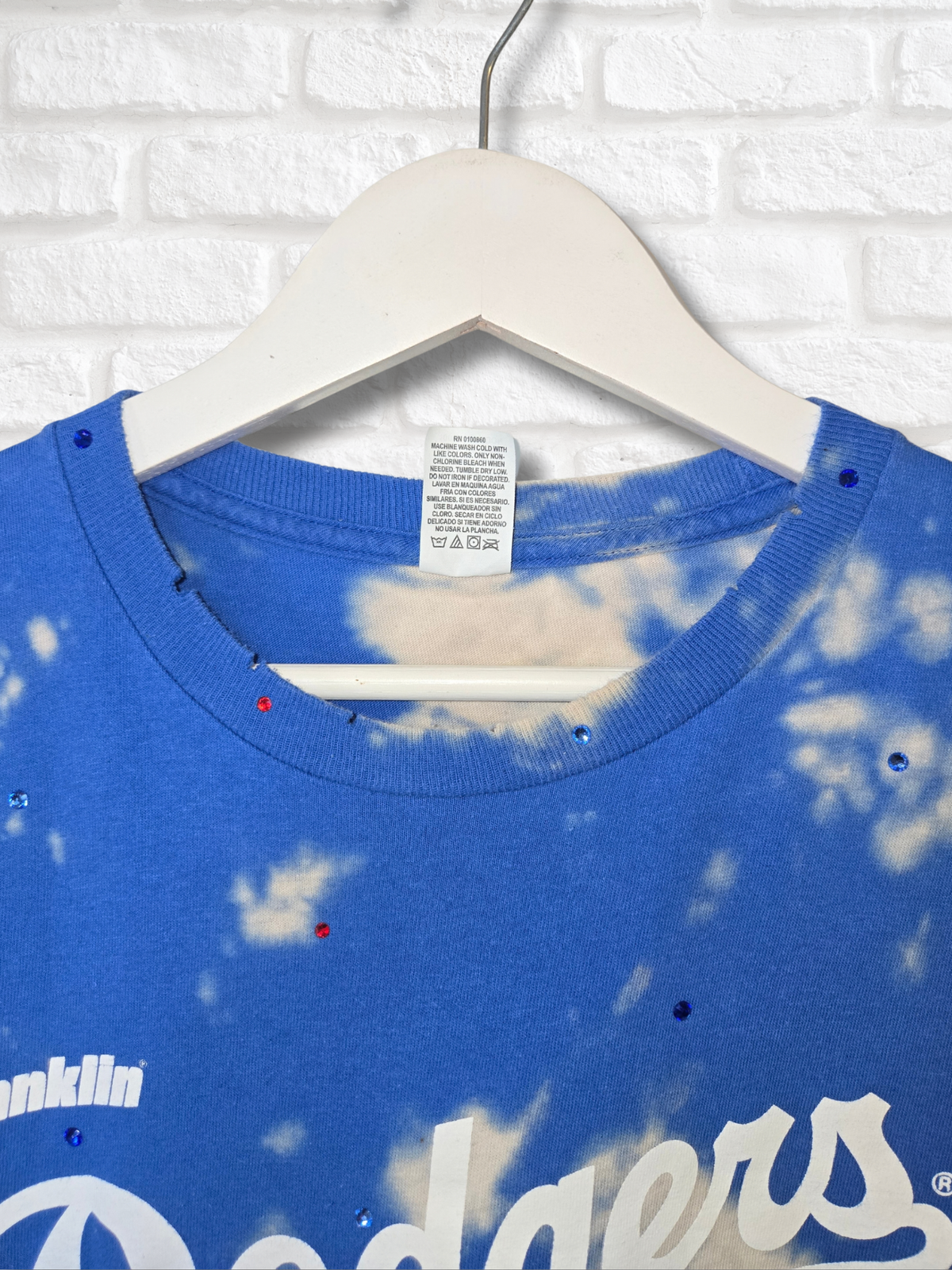 Los Angeles Dodgers Crop Top  - Large