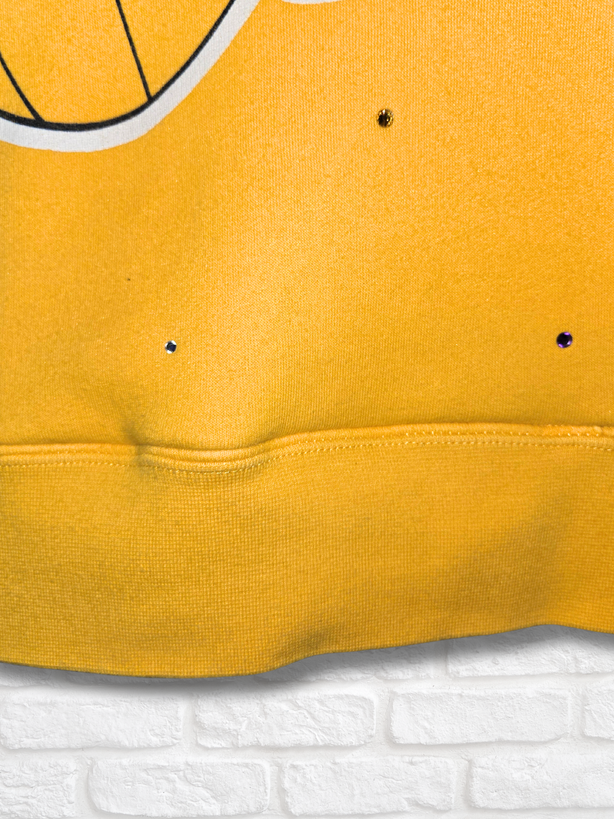 Los Angeles Lakers Crop Hoodie - Medium