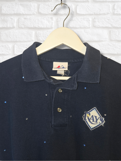 Tampa Bay Rays Crop Polo- Medium
