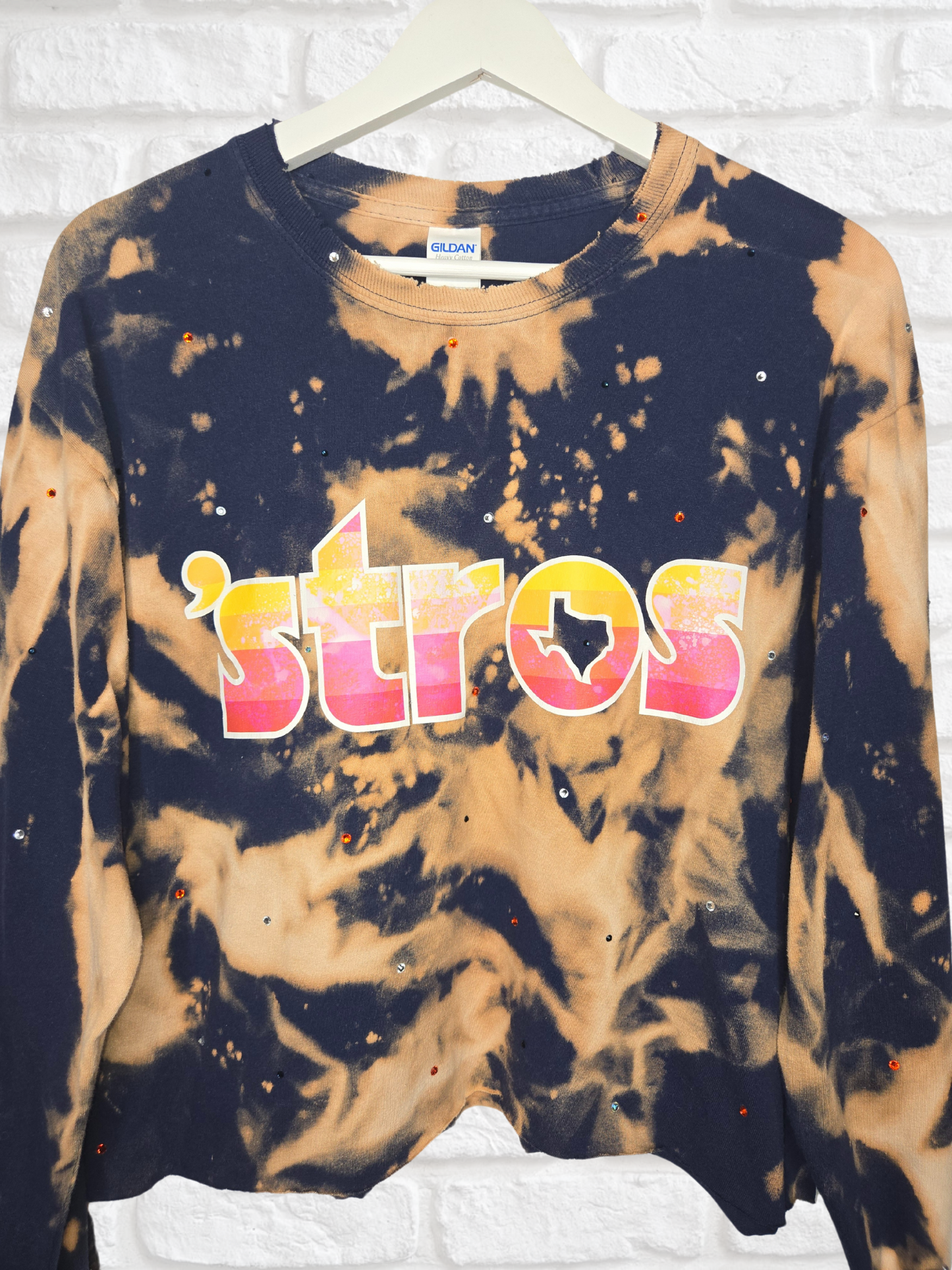 Houston Astros Crop Top- Large