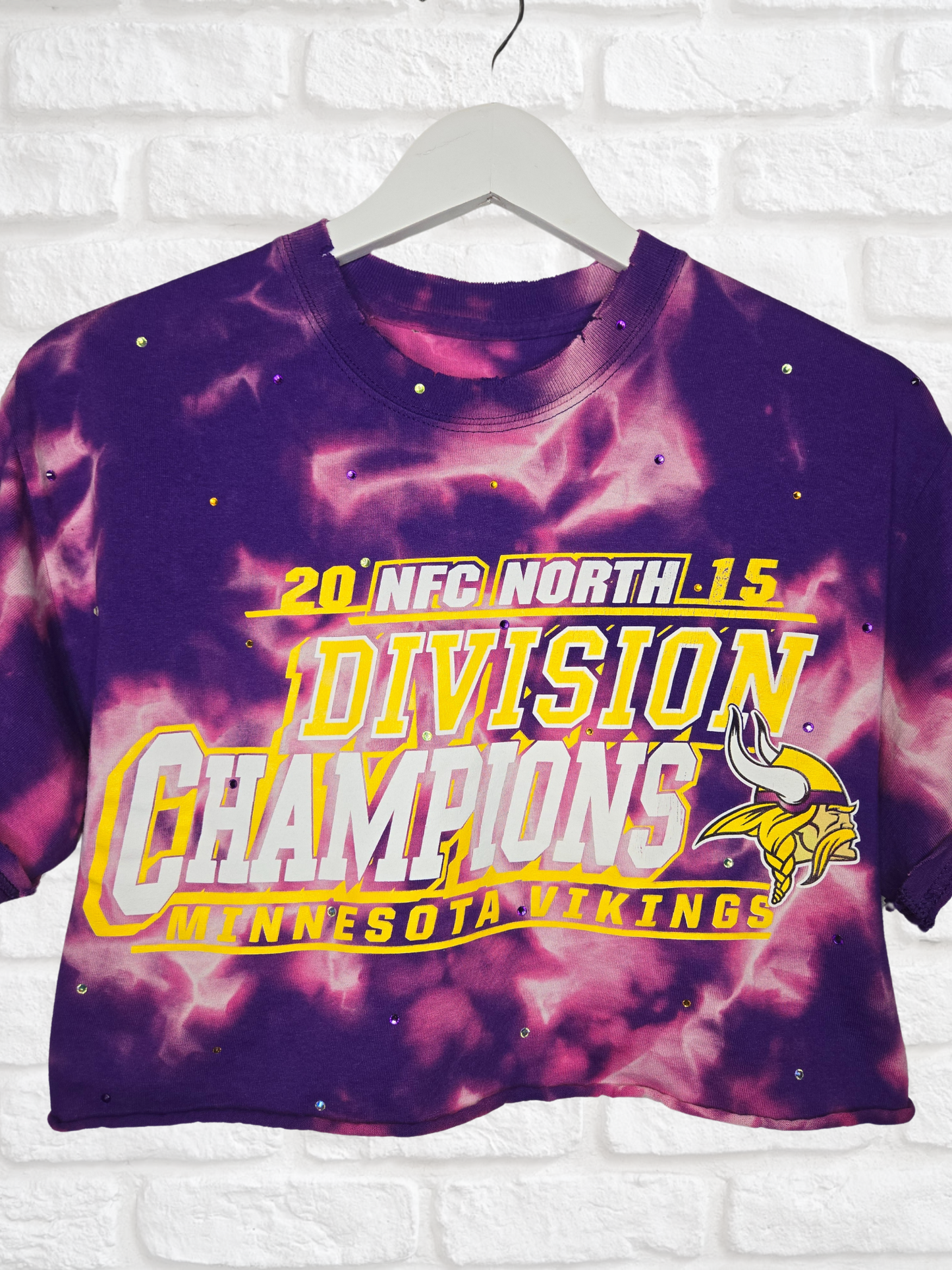Minnesota Vikings Crop Top- Medium
