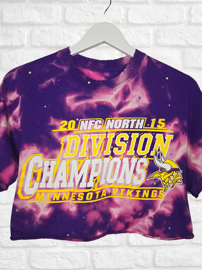 Minnesota Vikings Crop Top- Medium
