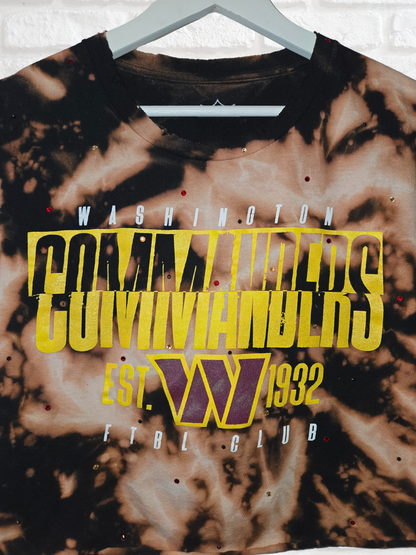 Washington Commanders Crop Top- Large