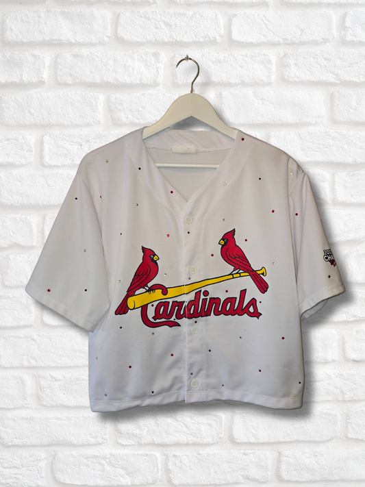 St. Louis Cardinals Crop Jersey- XL