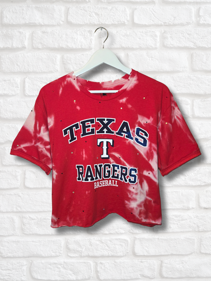 Texas Rangers Crop Top - XL
