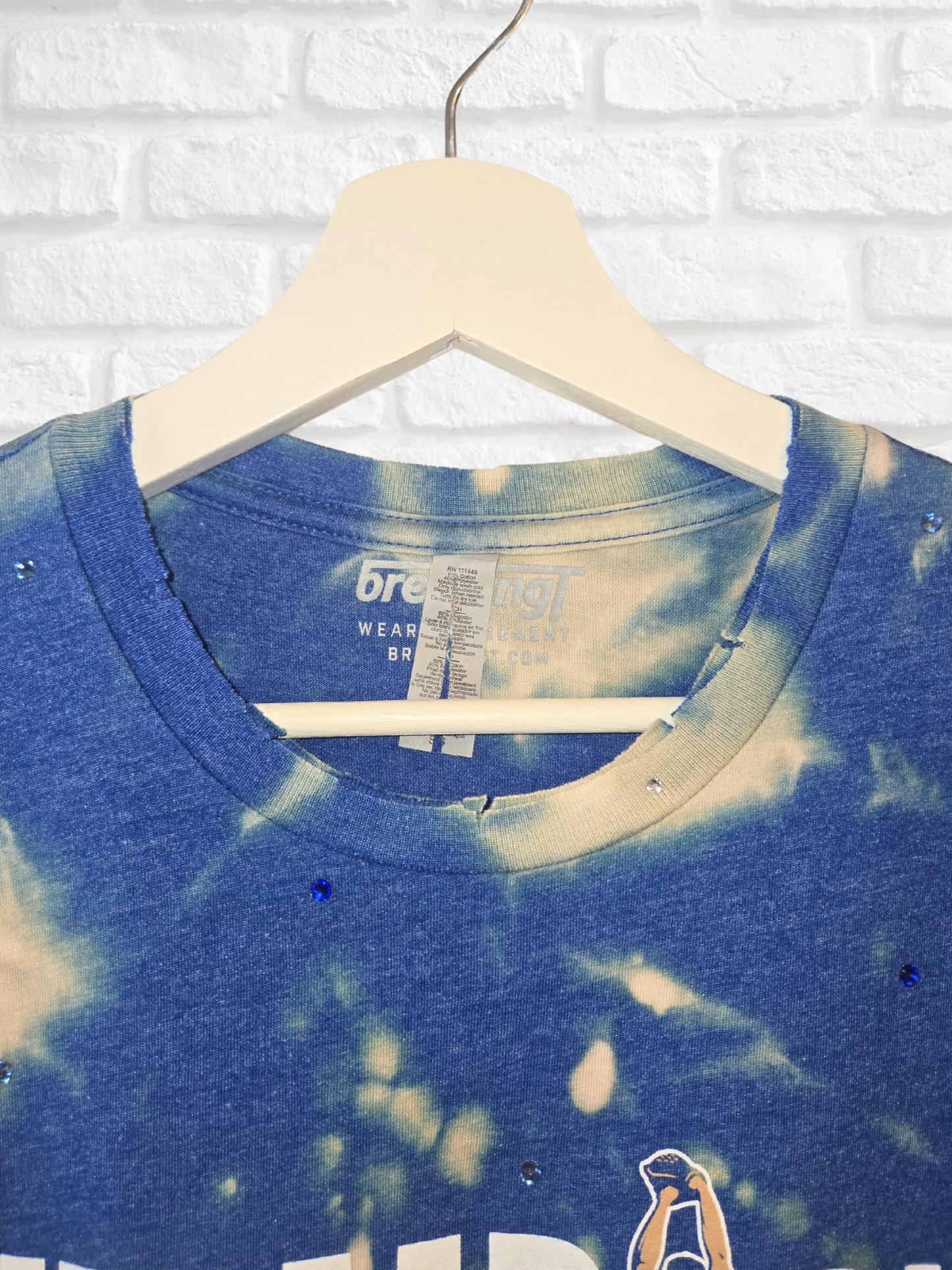 Los Angeles Dodgers Crop Top  - Small