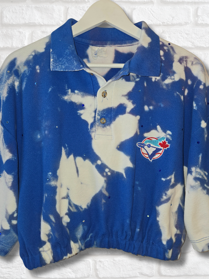 Toronto Blue Jays Crop Polo- Large