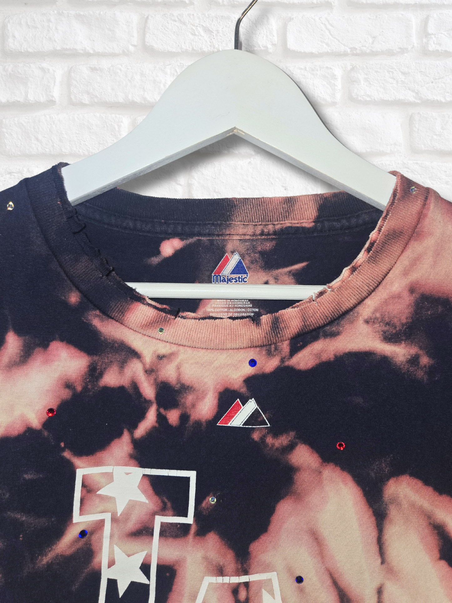 Los Angeles Dodgers Stars & Stripes Crop Top - Medium