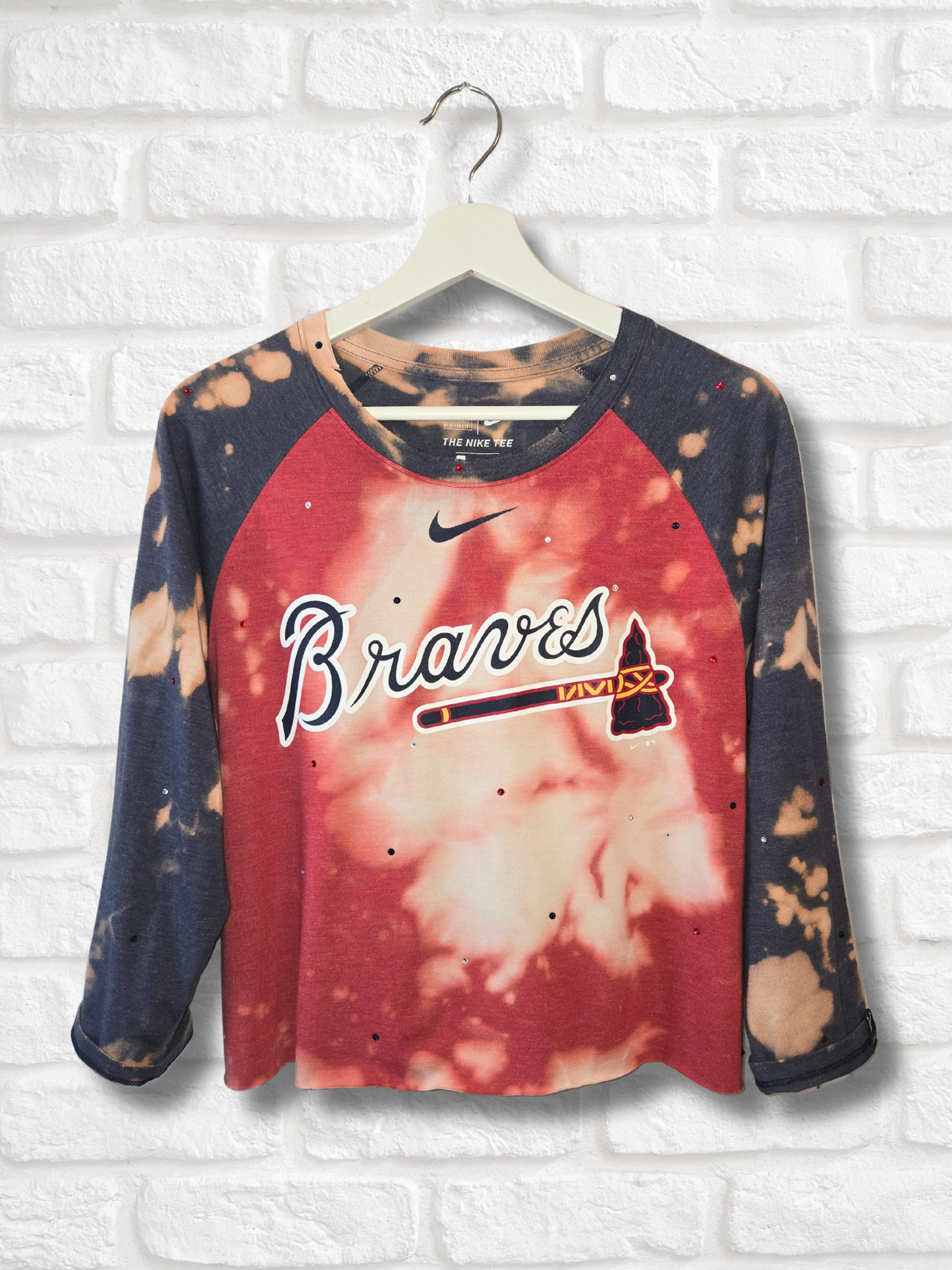 Atlanta Braves Crop Top- Large