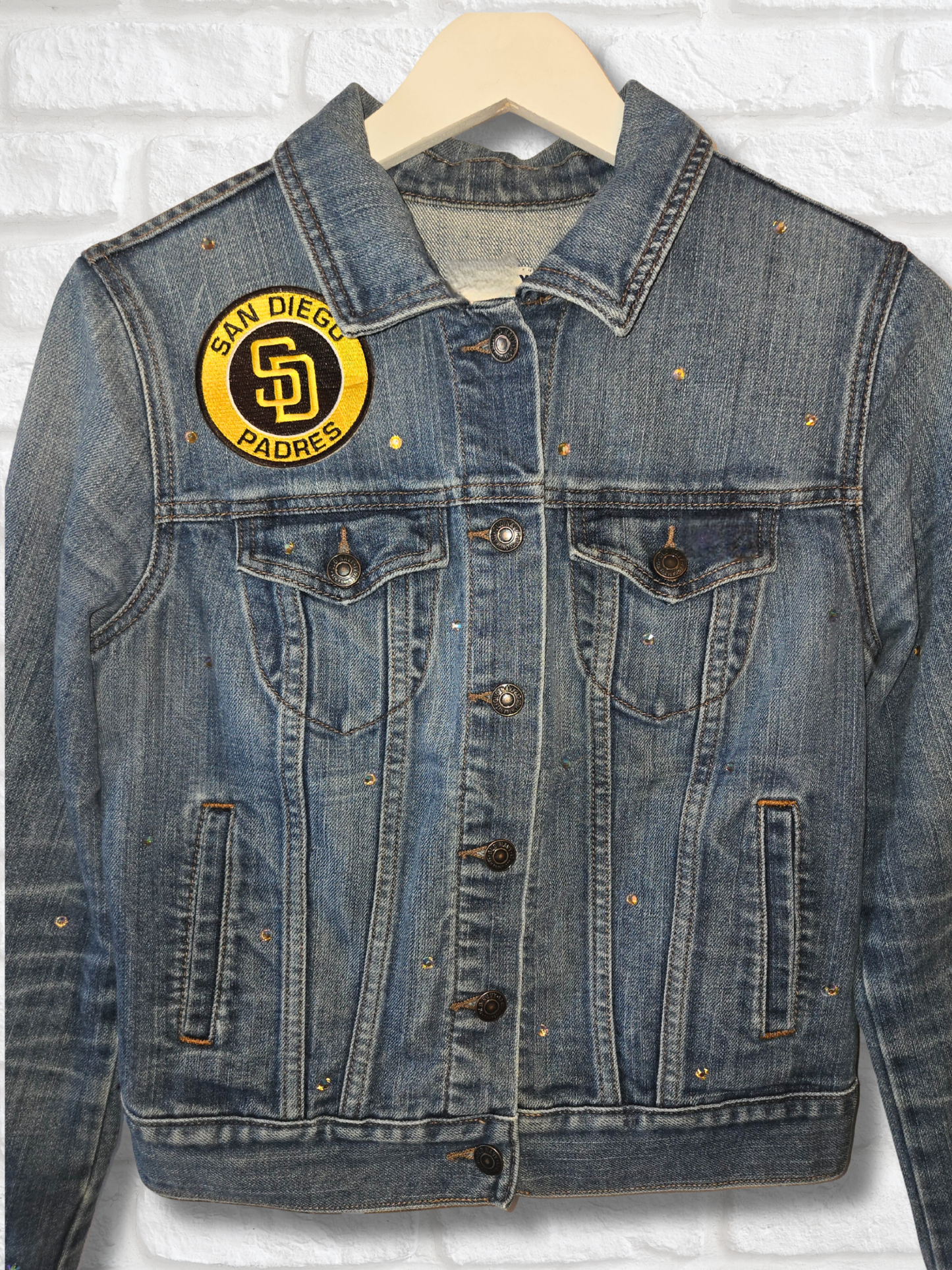 San Diego Padres Denim Jacket - Medium