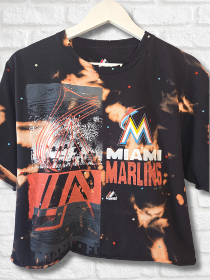 Miami Marlins Crop Top
