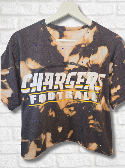 Los Angeles Chargers Crop Top
