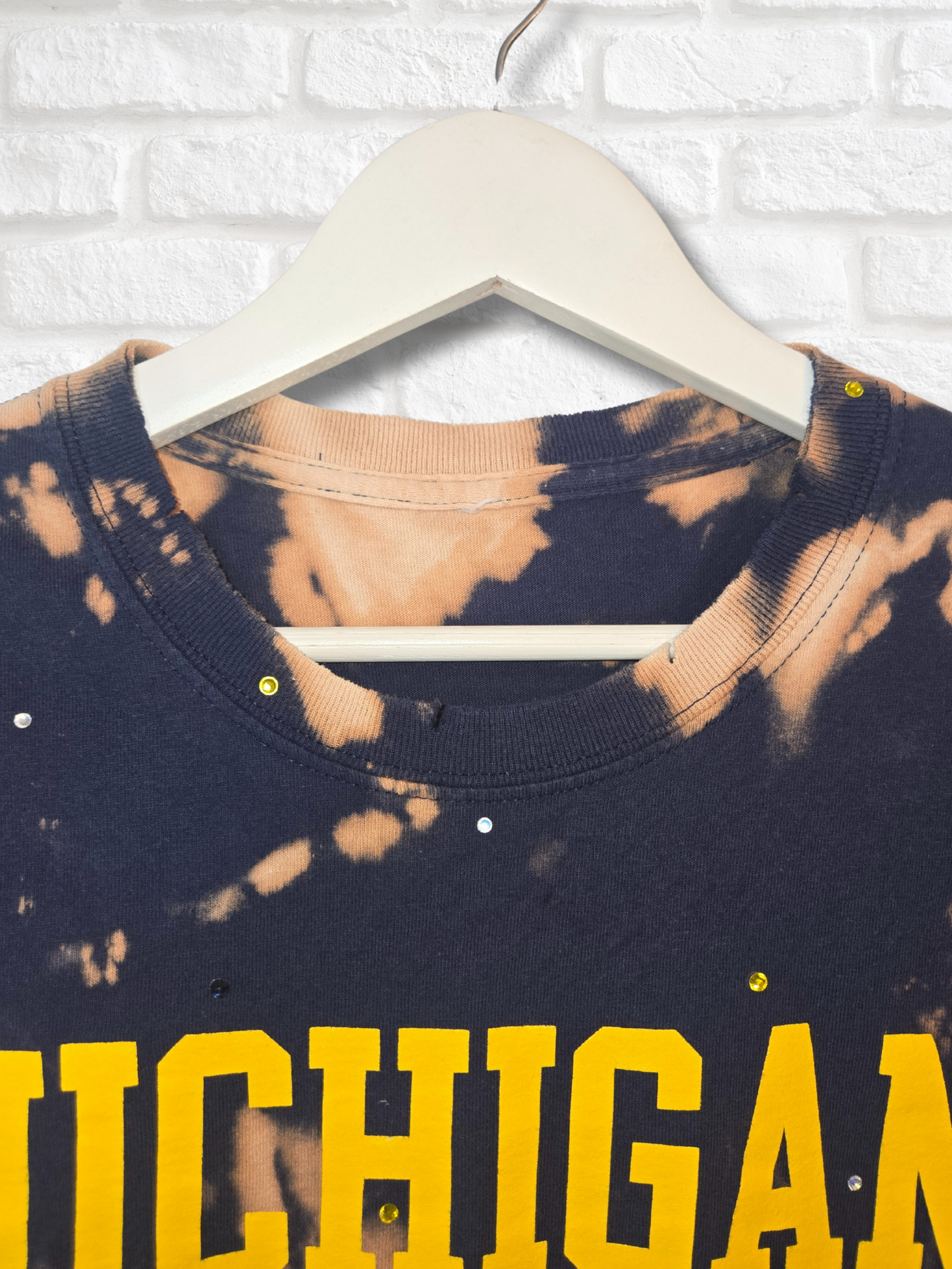Michigan Wolverines Crop Top