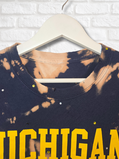 Michigan Wolverines Crop Top