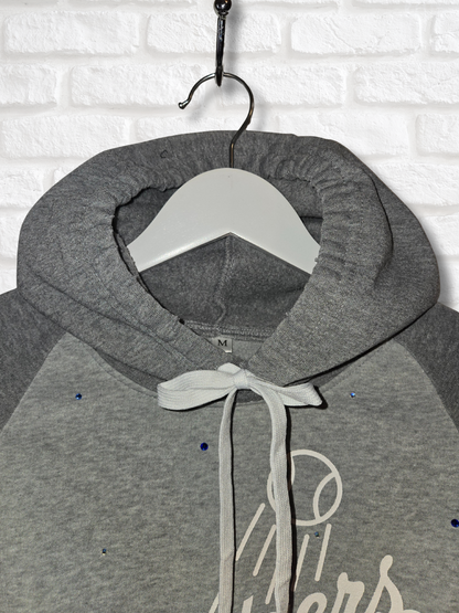 Los Angeles Dodgers Crop Hoodie