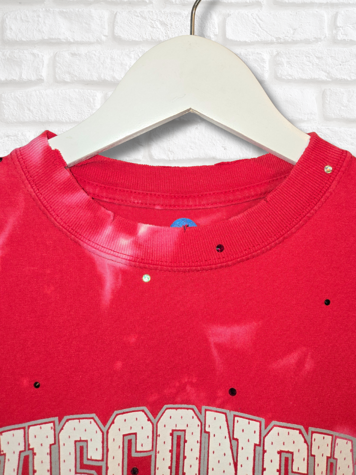 Wisconsin Badgers Crop Top- Small