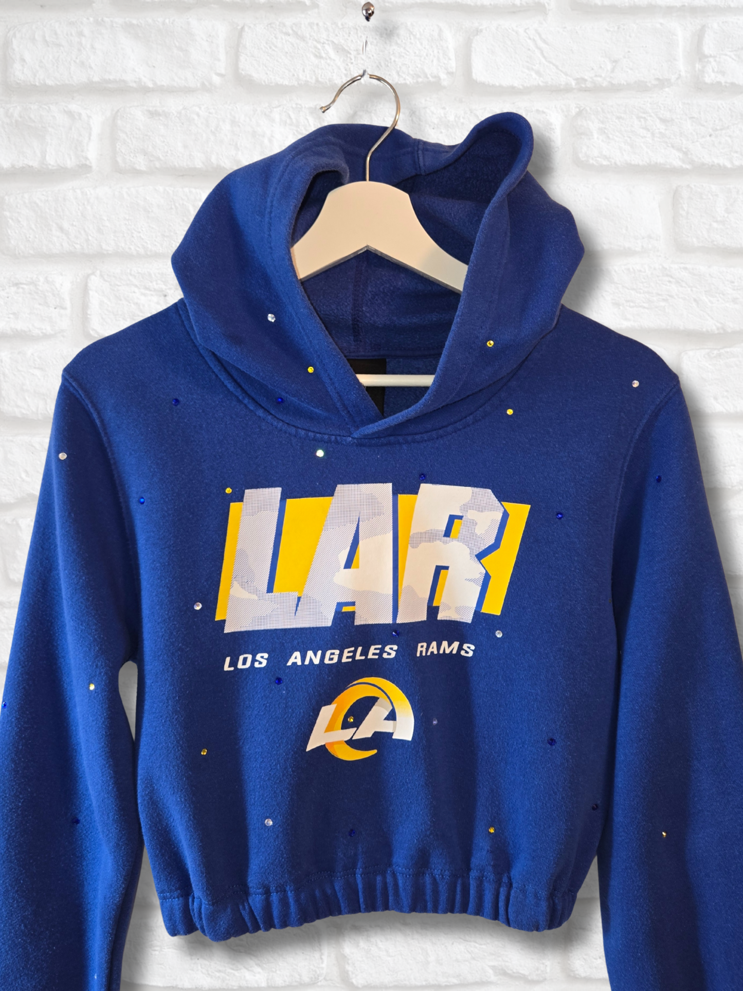 Los Angeles Rams Crop Hoodie