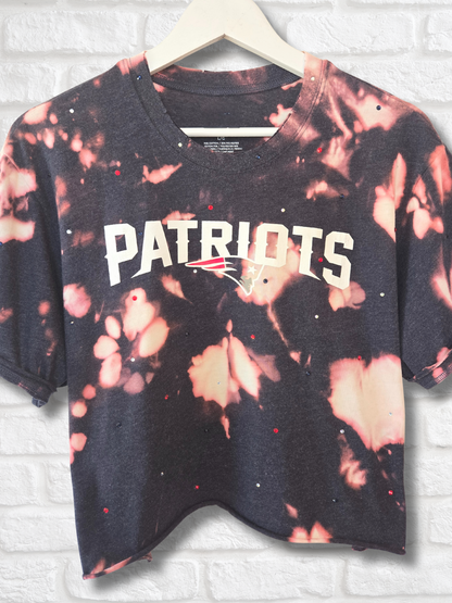 New England Patriots Crop Top