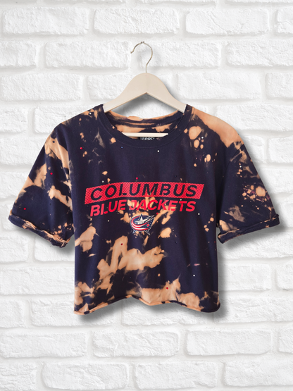 Columbus Blue Jackets Crop Top