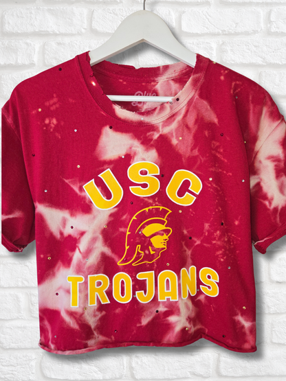 USC Trojans Crop Top
