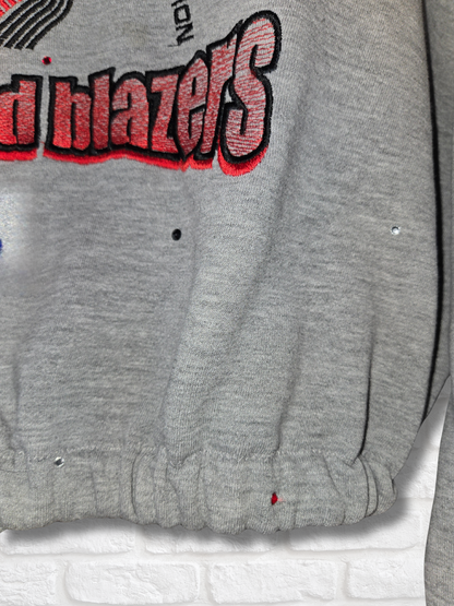 Portland Trail Blazers Crop Sweatshirt
